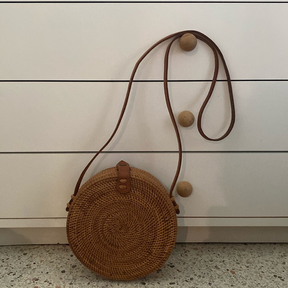 Wicker Crossbody